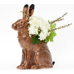 Quail Ceramics Hare Flower Vase