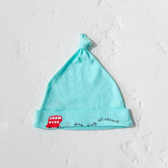 Little Red Bus Baby Hat