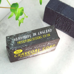 Paper Plane Designs - Charcoal Detox Soap Bar