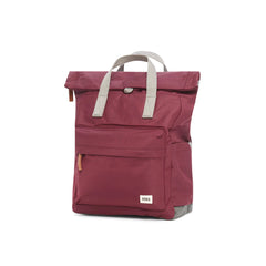 Roka Canfield B Small Sustainable Nylon Plum Backpack