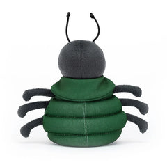 Jellycat Anorakind Black Spider