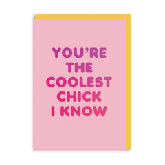 Ohh Deer - Coolest Chick Valentines Day Card
