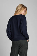 Numph Nudaya Pullover - Dark Sapphire