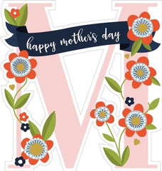 Art File Mum Fold Out Mother’s Day Card
