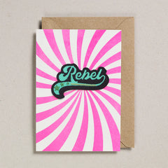 Petra Boase Iron on Patch Card - Rebel