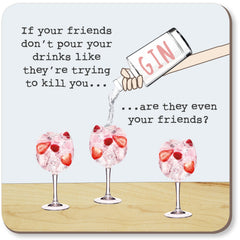 Rosie Made A Thing - Friends Pour Coaster