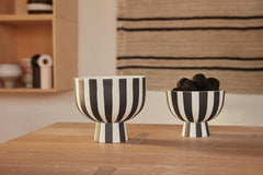 OYOY Toppu Bowl - White / Black