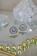 My Doris Starburst Studs - Silver