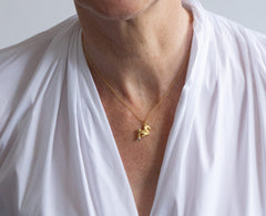 Alex Monroe Squirrel & Acorn Necklace