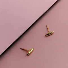 Vurchoo Gold Rice Grain Studs - Cambodia