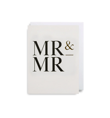Lagom Design Mr & Mr Mini Card