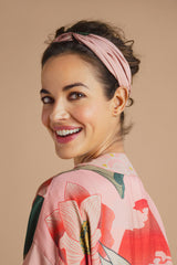 Powder Design - Elasticated Decorative Crane at Sunrise Headband