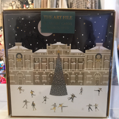 The Art File (Skaters) Set of 8 Luxury Christmas Cards