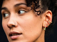 Scream Pretty - Gold Plated Twisted Ear Cuff