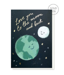 Stormy Knight Love You To The Moon and Back Card