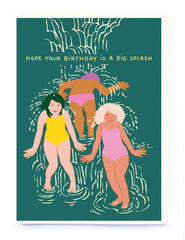 Noi Publishing Hope Your Birthday Is A Big Splash Waterfall Card