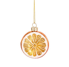 Sass & Belle Orange Slice Bauble Christmas Decoration