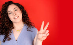 Tatty Devine - Butterfly Girl Power Necklace