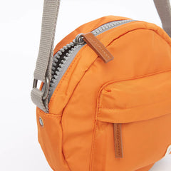 Roka Paddington B Sustainable Small Burnt Orange Crossbody Bag