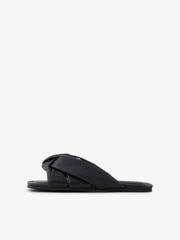 Pieces Adore Padded Sandal - Black