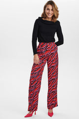 Numph Nuelvilda Trousers - Molten Lava