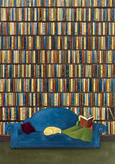 Canns Down Press - Book Club Greeting Card by Rebecca Campbell