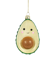 Sass & Belle Avocado Bauble Christmas Tree Decoration
