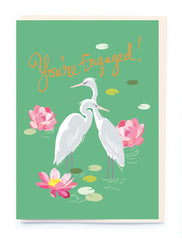 Noi Publishing You’re Engaged Stork Card