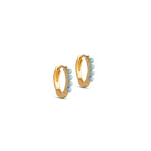 Enamel Copenhagen Paula Hoops - Light Blue