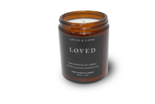 Lotus & Lapis Loved Amber Candle