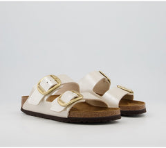 Birkenstock Arizona Big Buckle Graceful Pearl White Sandals