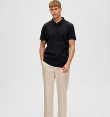 Selected Homme - Mercerised Polo Shirt
