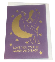 Stormy Knight Love You To The Moon Card