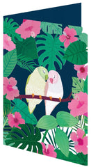 Roger La Borde Lasercut Love Birds Card