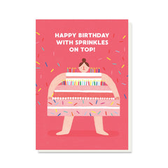 Stormy Knight Sprinkles Birthday Card