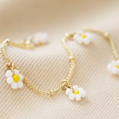 Lisa Angel - Beaded Daisy Anklet