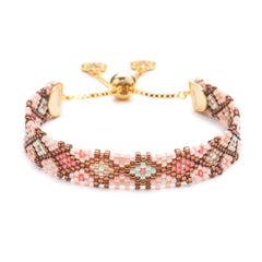 Azuni Narrow Maya Toggle Bracelet- Orchid