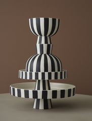 OYOY Toppu Bowl - White / Black