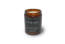 Lotus & Lapis Unwind Amber Candle