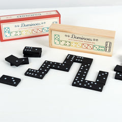 Rex London - Traditional Dominoes In A Wooden Box
