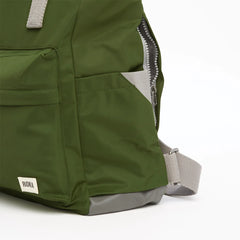 Roka Canfield B Medium Sustainable Nylon Avocado Backpack