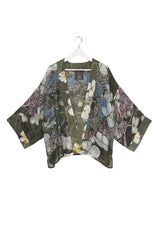 One Hundred Stars Kew Hydrangea Forest Kimono