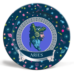 Art Wow Zodiac Plates by Wallace Elizabeth