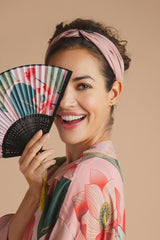 Powder Design - Elasticated Decorative Crane at Sunrise Headband