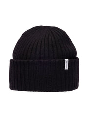 Selected Homme Merino Wool Beanie - Black