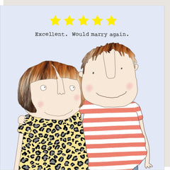 Rosie Made A Thing - Would Marry Again Card