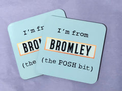 Bromley Posh Bit Coaster
