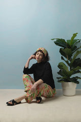 One Hundred Stars Lounge Wear Pants - Deco Fan