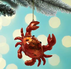 Sass and Belle Copper Crab Bauble