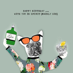 Sally Scaffardi In Spirit Gin Card